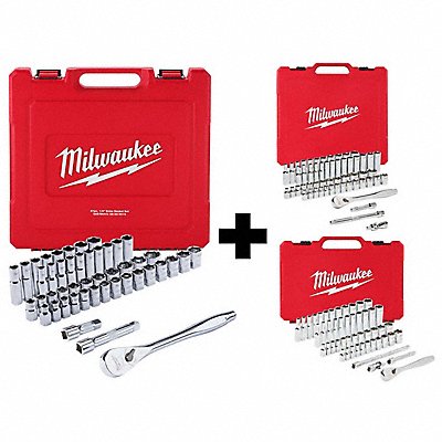 Socket Sets with Wrenches and Drive Tools image